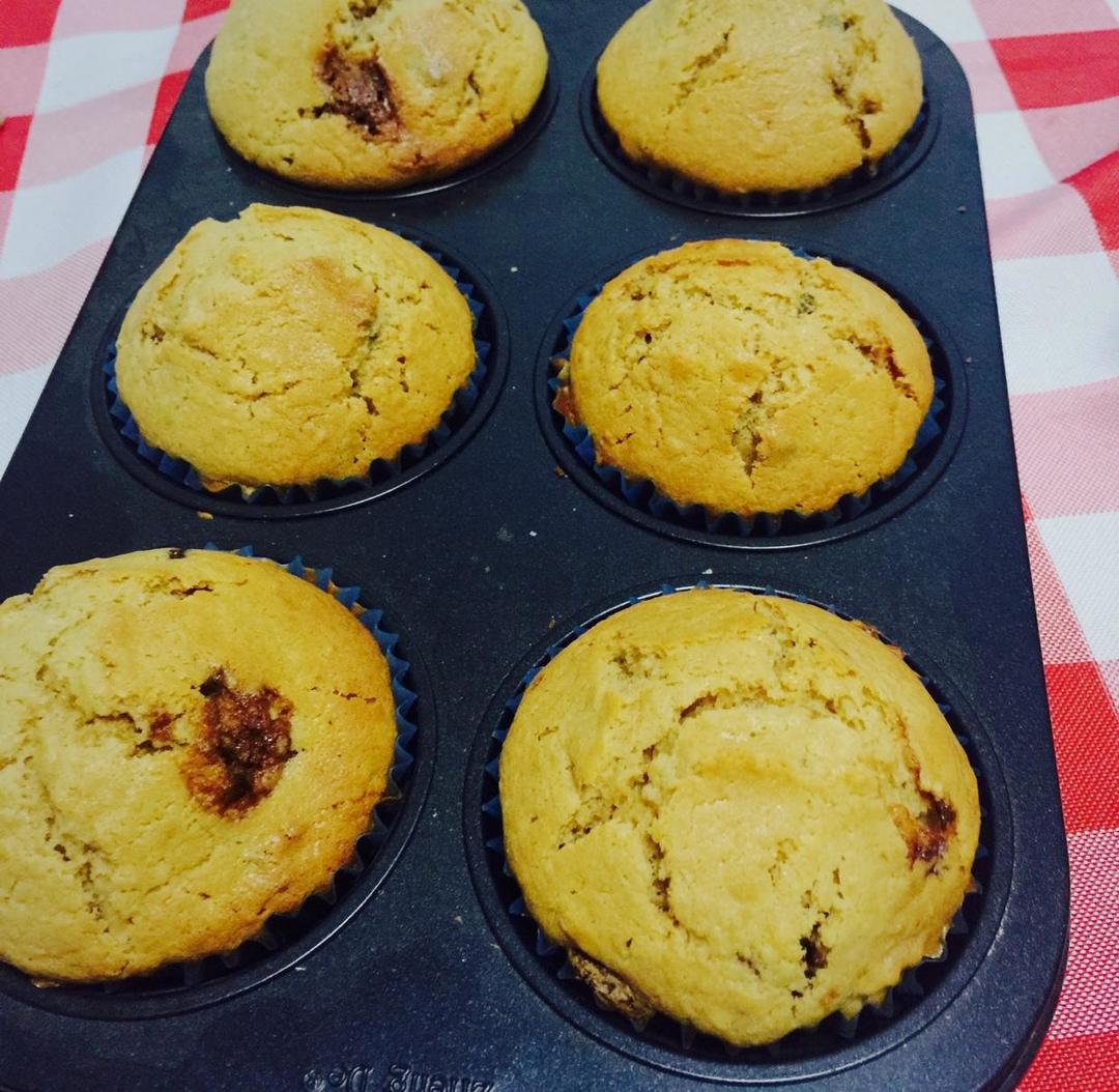 红糖核桃葡萄干麦芬的做法