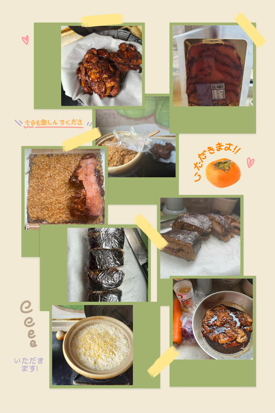 自制新奥尔良鸡肉饭团