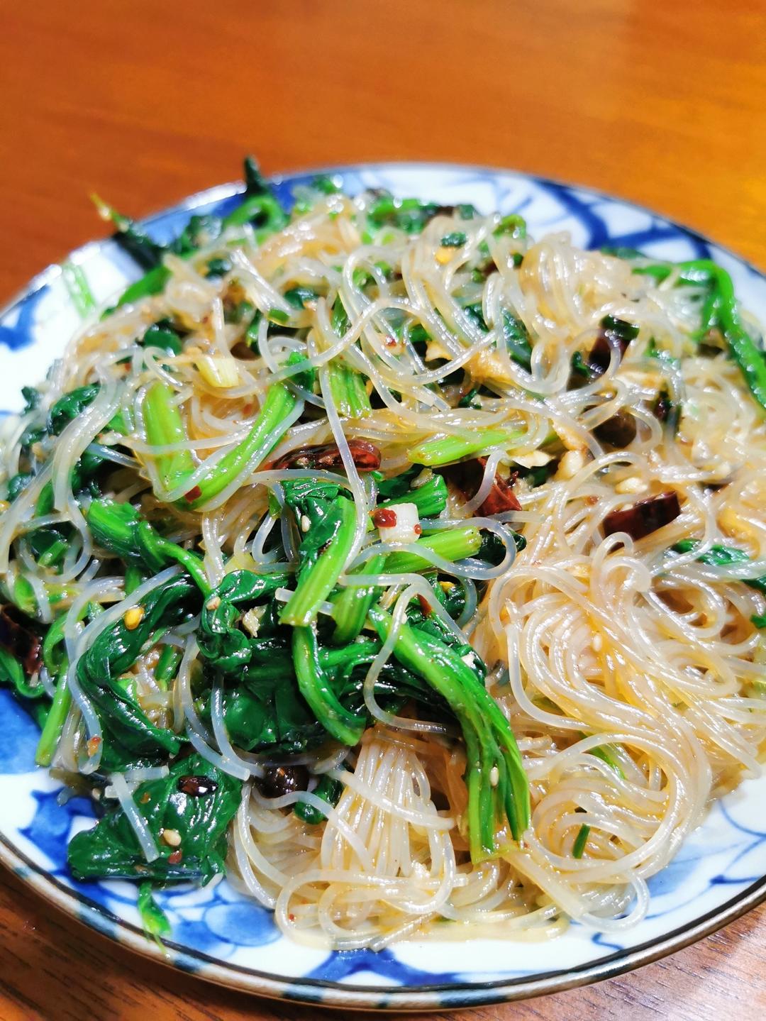 万能凉拌菜料汁（凉拌菠菜粉丝）