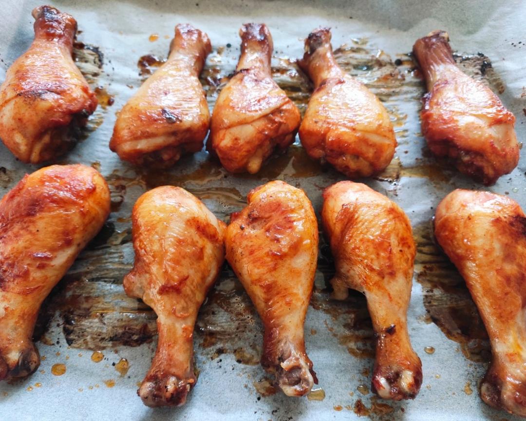 奥尔良烤鸡腿烤箱版