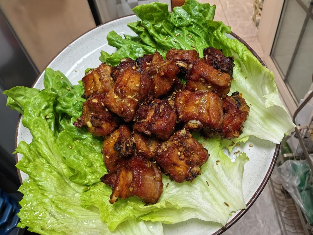 空气炸锅之蒜香排骨