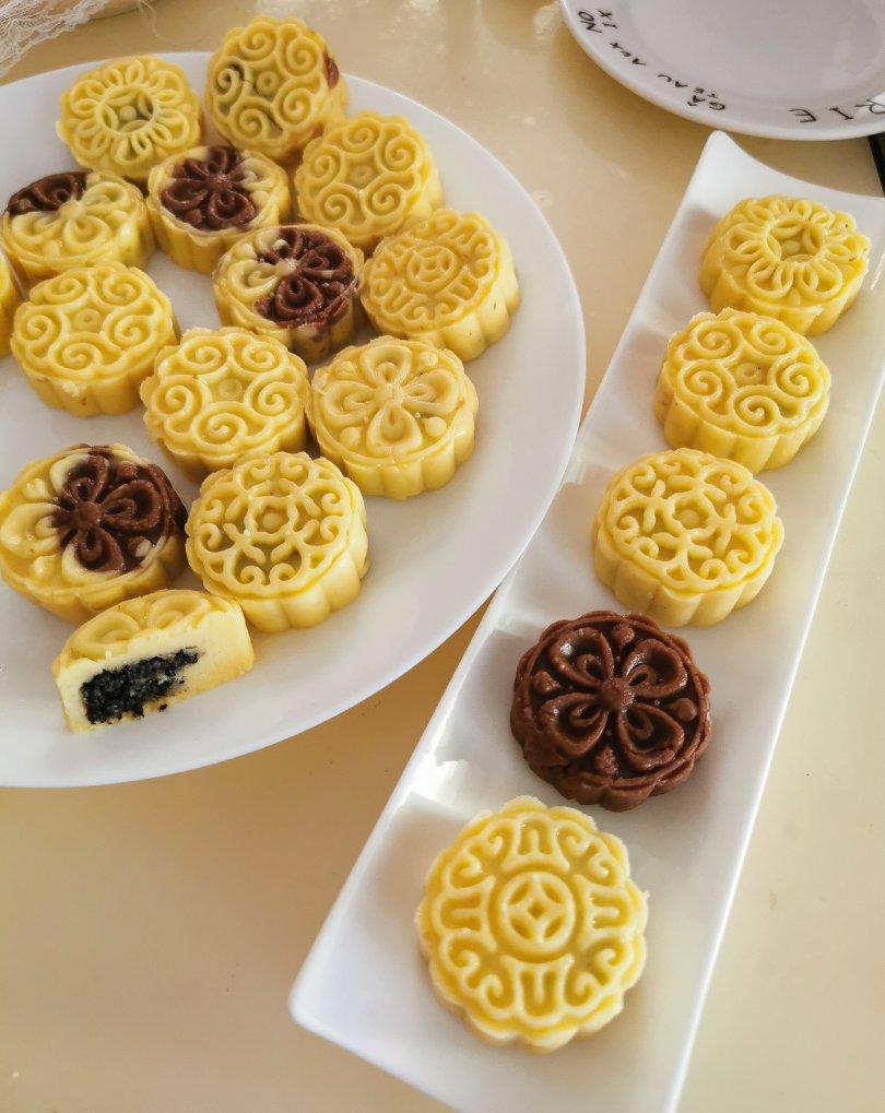 多味奶香绿豆糕