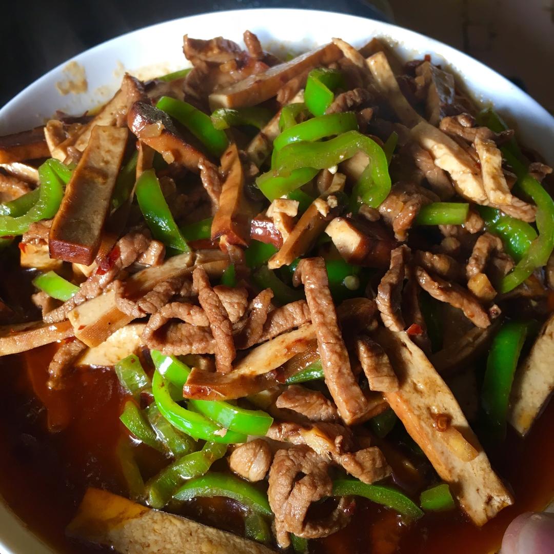 nianf做的香干炒肉