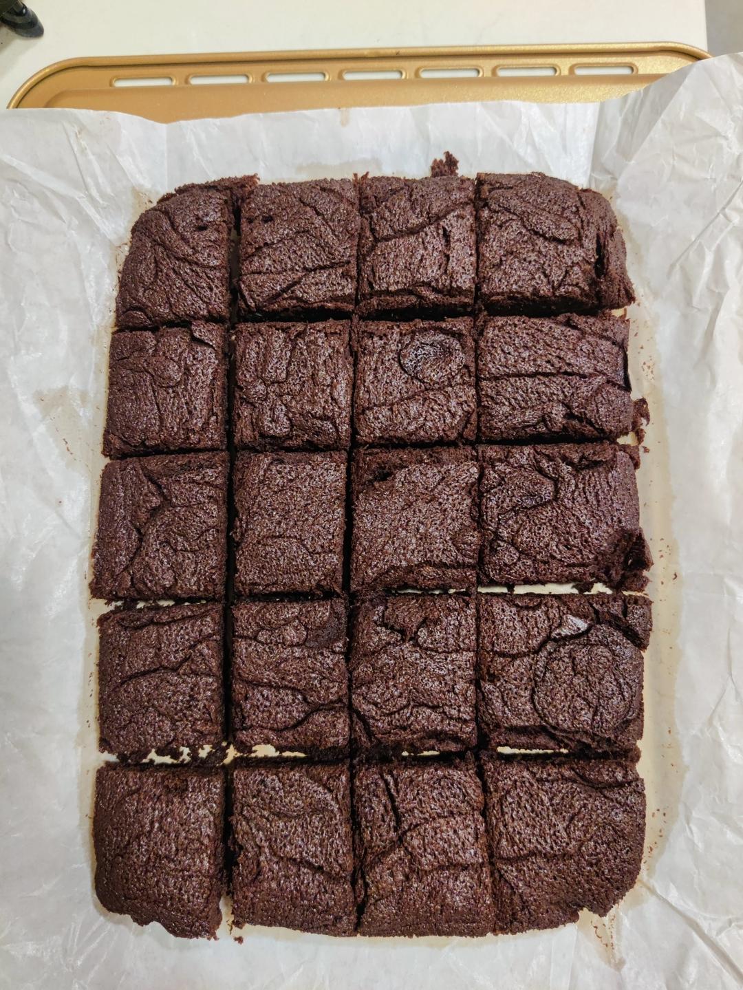 美式经典配方：巧克力布朗尼（The Perfect Brownies)