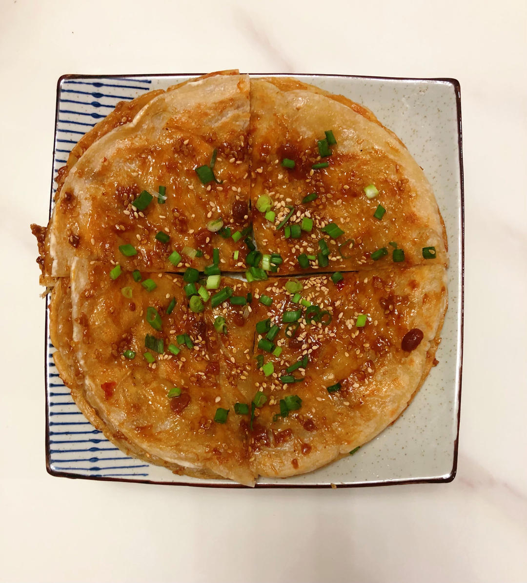 十分钟快手酱香饼（手抓饼版）