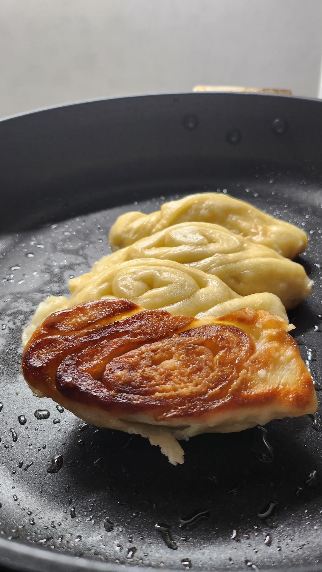 一定要做！—煎卷子【生煎花卷】