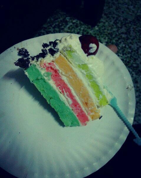 彩虹蛋糕