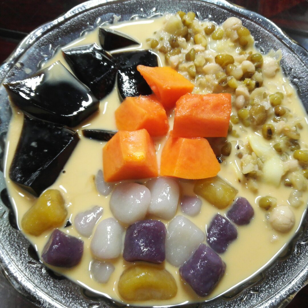 三色芋圆