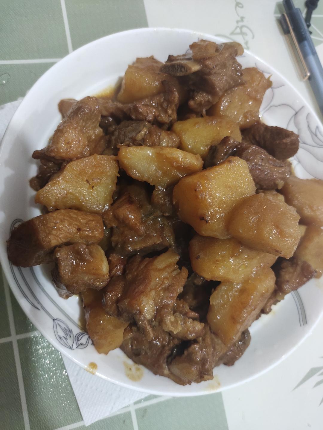 🔥巨好吃的红烧排骨炖土豆❗️懒人版轻松做拿手菜
