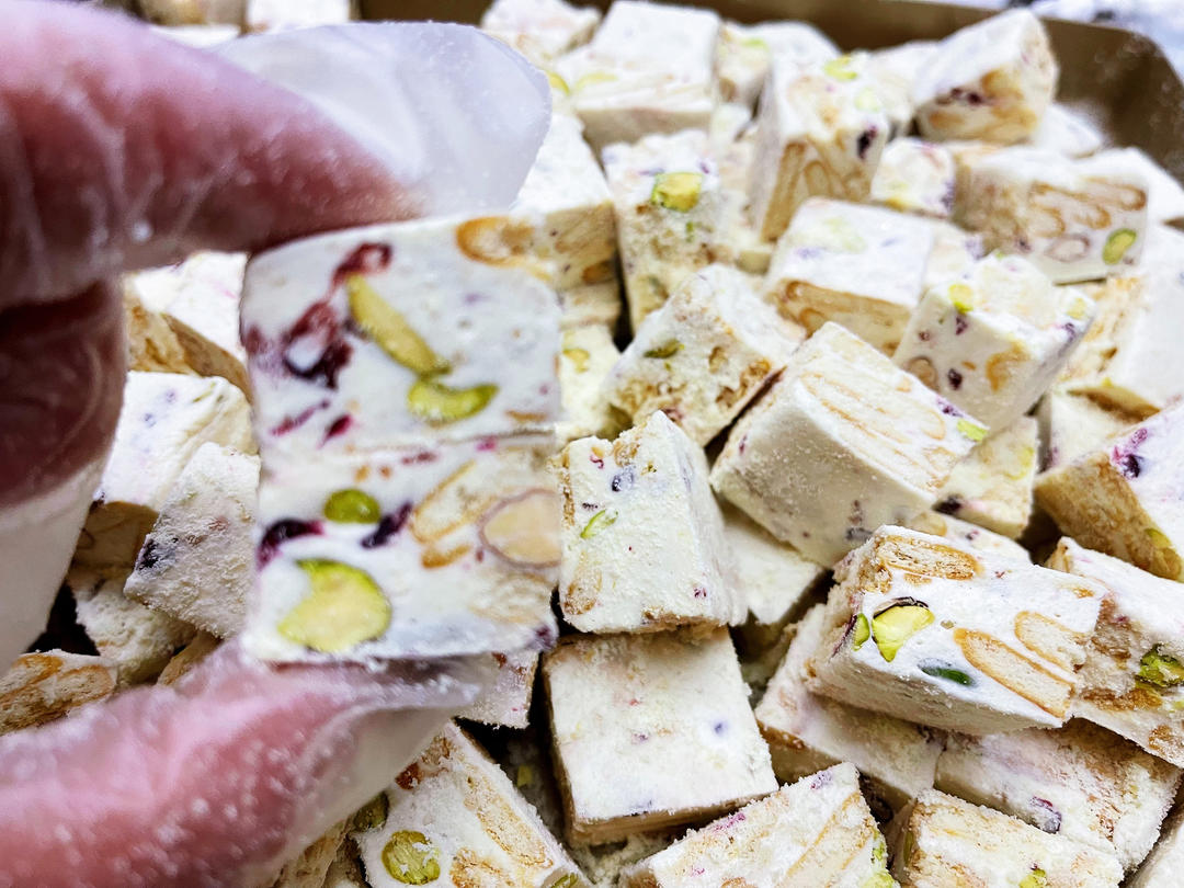 雪花酥，熬糖版，低糖，超级好吃