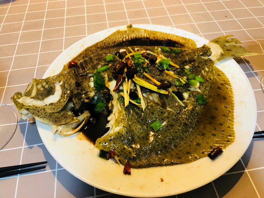 清蒸多宝鱼