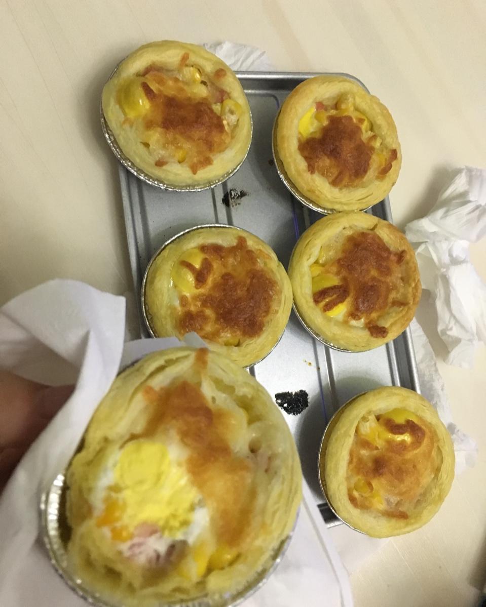 黑胡椒火腿芝士蛋挞