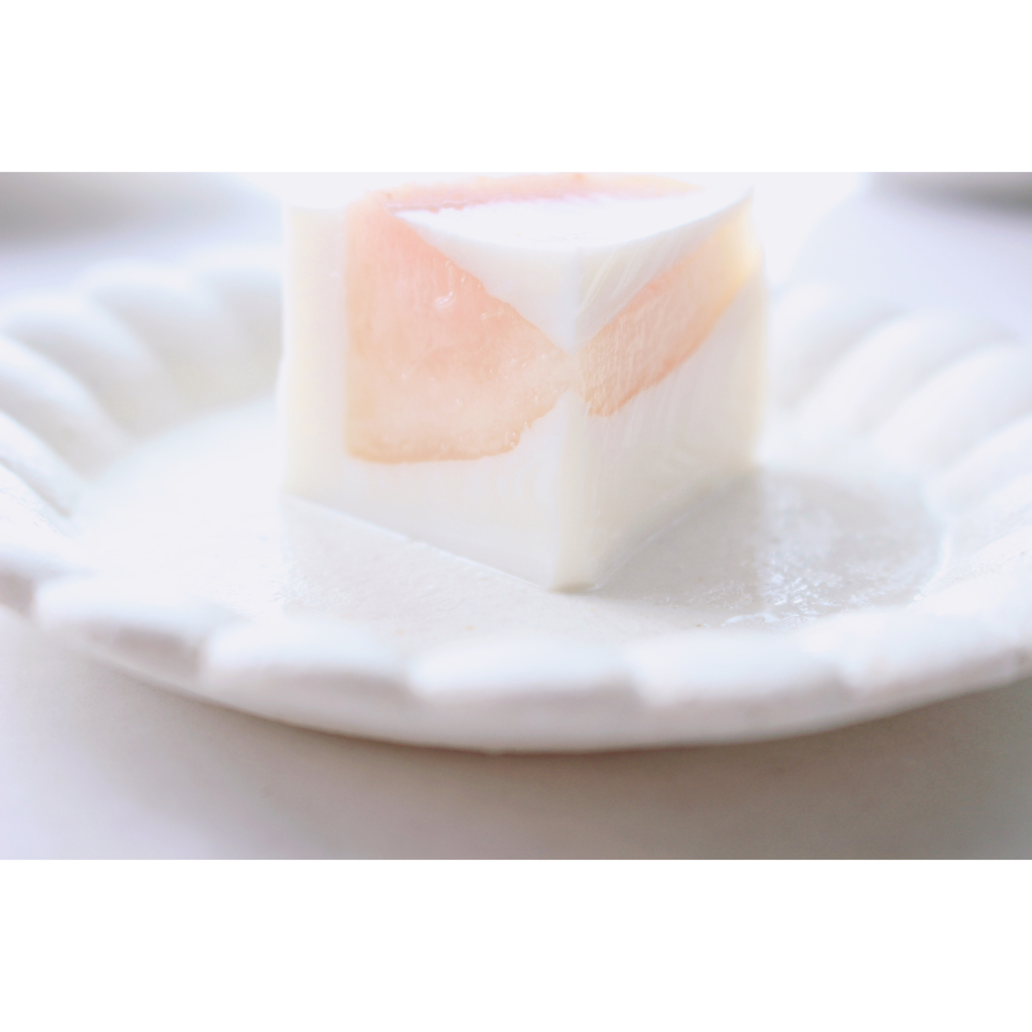 白桃牛奶寒天
