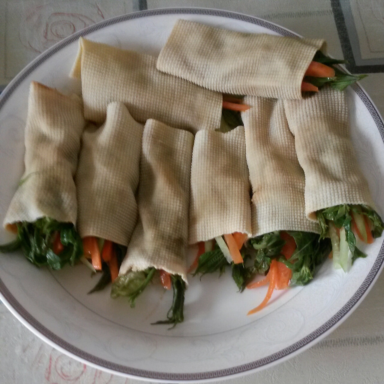 豆皮卷（Skin of Tofu Rolls)
