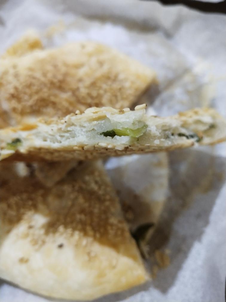 烤箱发面烧饼（葱油，肉松，豆沙）