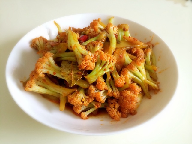 很“浪费”米饭的家常菜之一-------干锅菜花