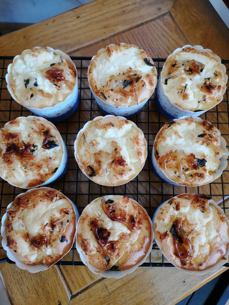 关关家的🎀肉松海苔蛋糕杯