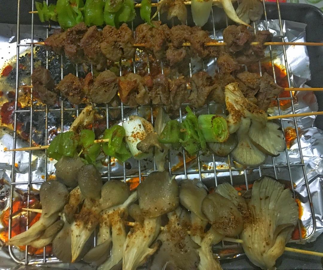 太给力——烤羊肉串（烤箱版）
