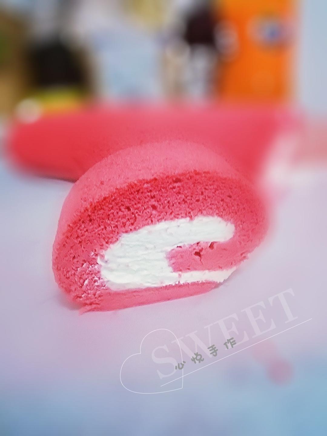 红丝绒蛋糕卷