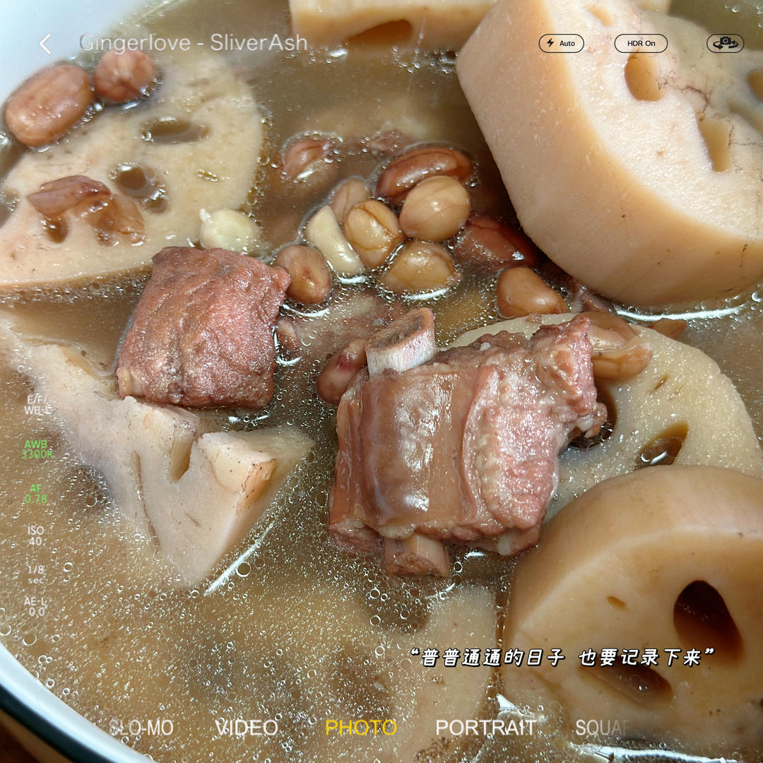 秋冬滋补——莲藕花生排骨汤（内附超香蘸料做法！）