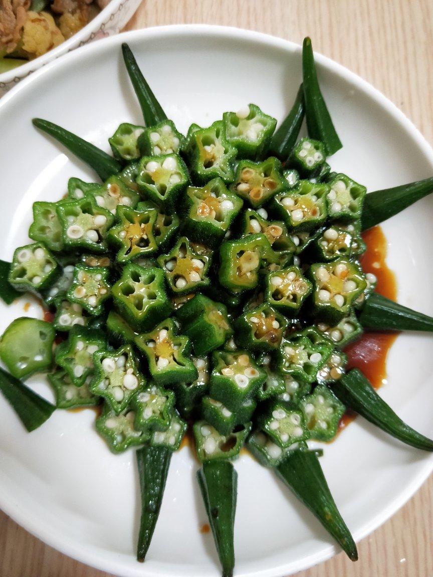 【白灼秋葵】清爽简单