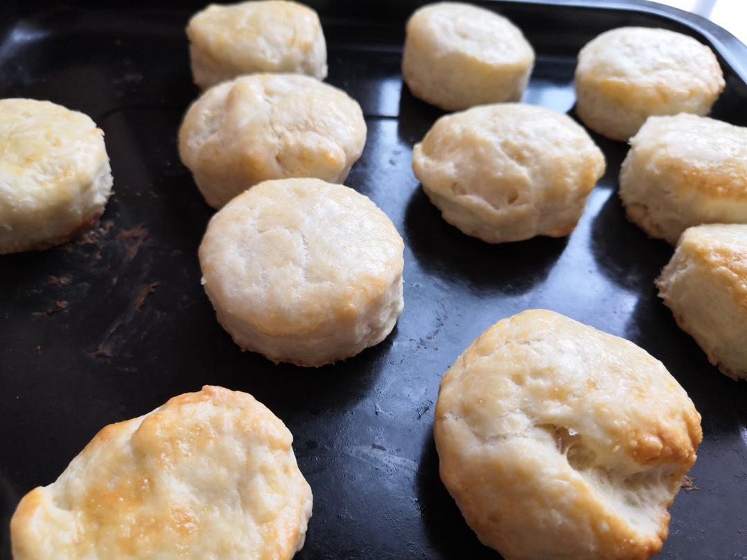 层次丰富的奶油司康