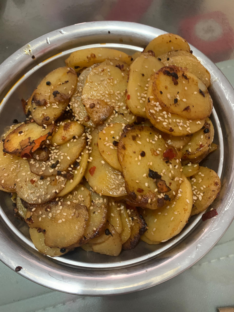 干锅土豆片