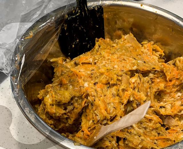 饺子馅——鸡肉香菇胡萝卜的做法