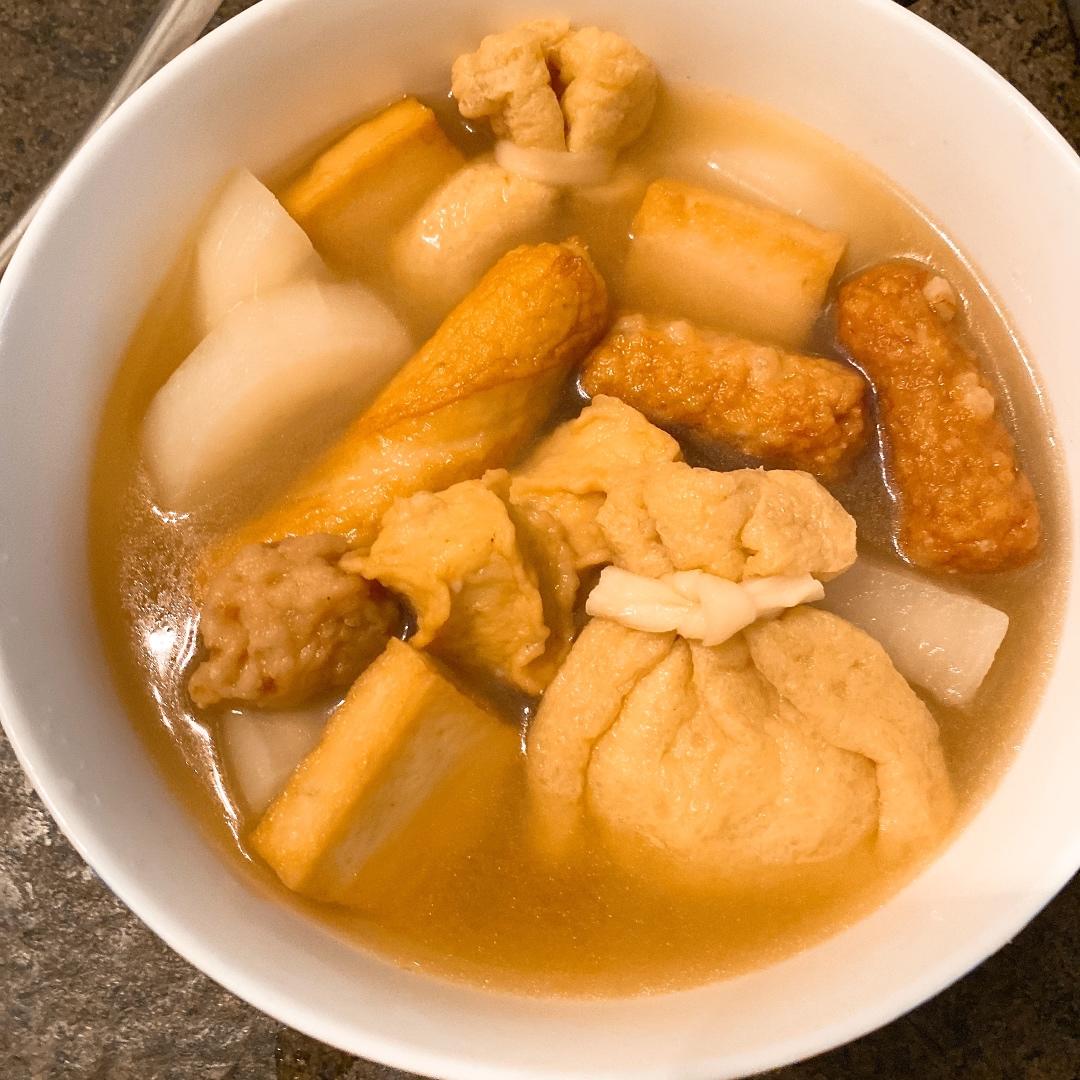 关东煮：日式高汤、甜不辣、福袋制作【曼食慢语】