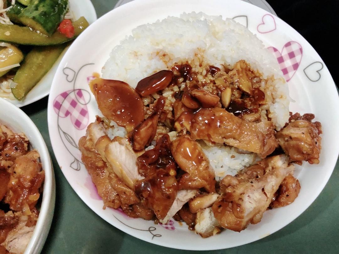 照烧鸡腿饭