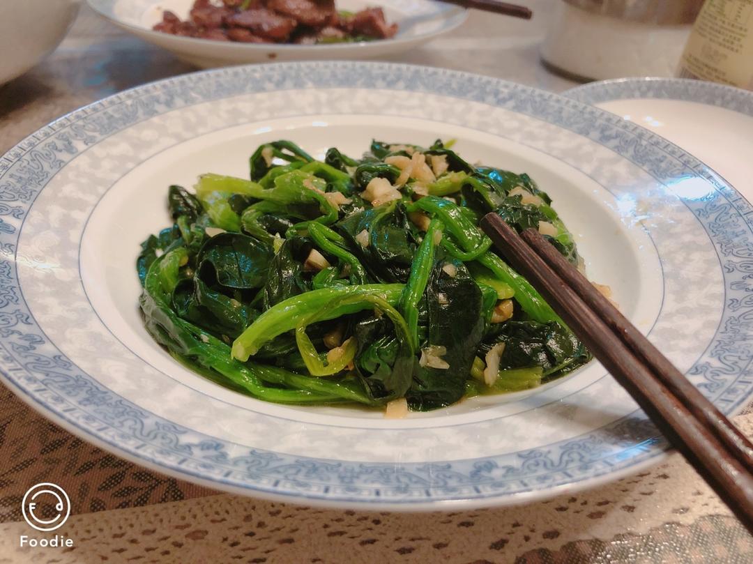 蒜末菠菜