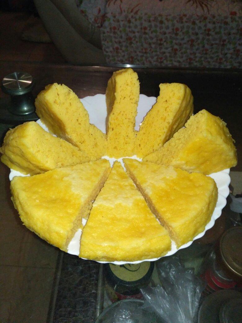 宝宝辅食 橙子蒸糕