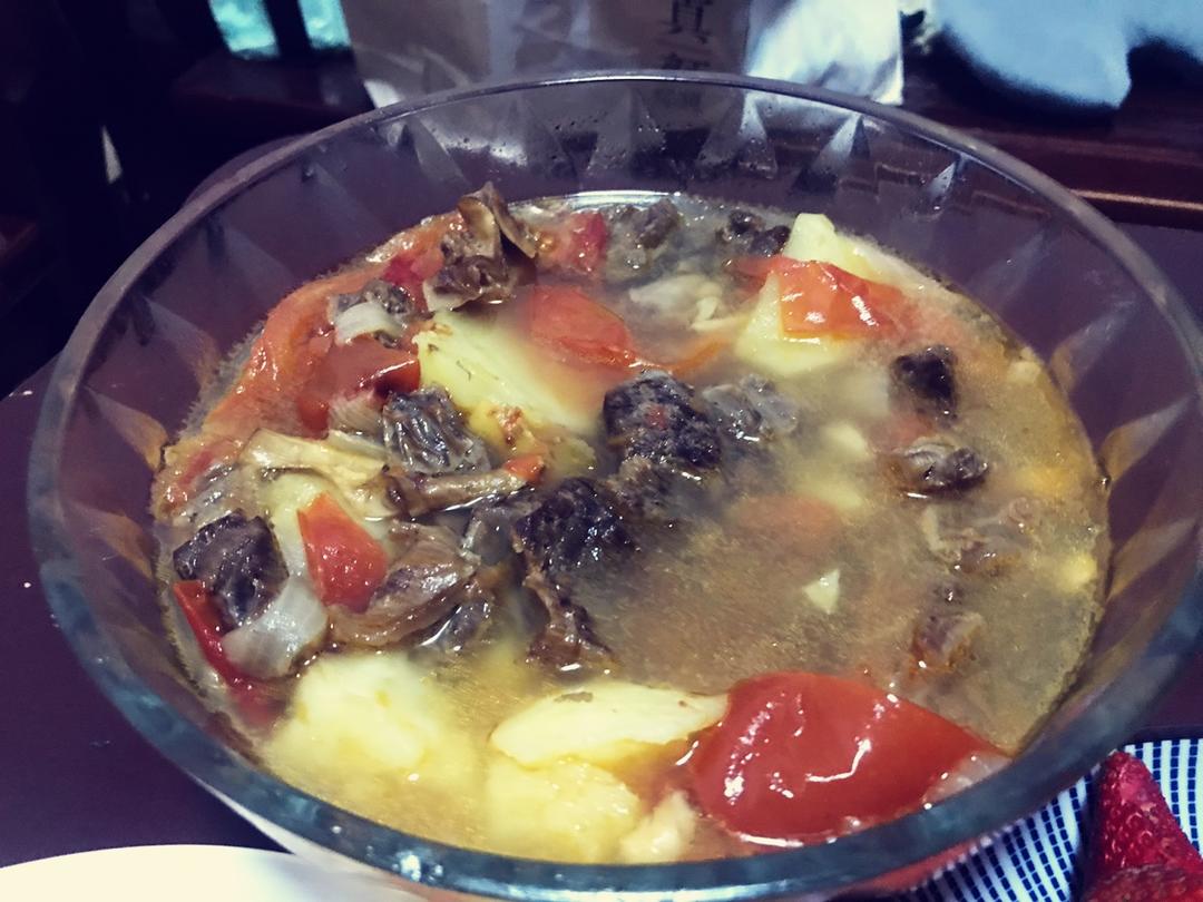 番茄土豆炖牛腩（高压锅版）