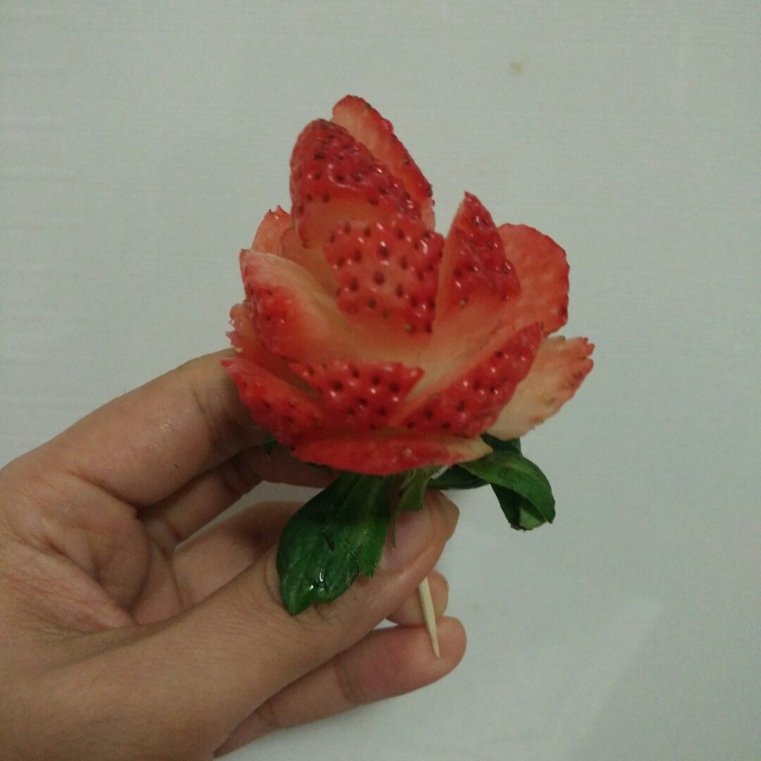 ❤草莓之恋❤情人节草莓玫瑰花