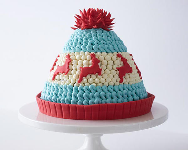 冬日里的帽子蛋糕教程 | Winter Hat Cake Tutorial的做法