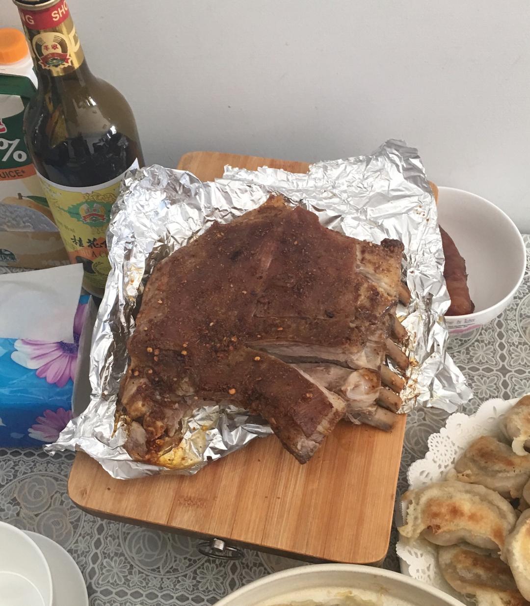 孜然烤羊排