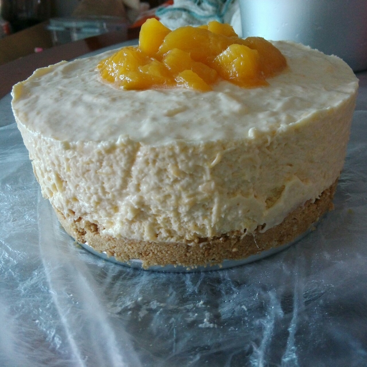 【视频】芒果慕斯（6寸） | 含镜面果胶配方