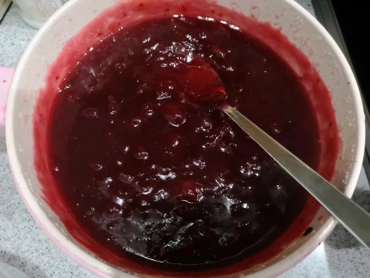 新鲜蔓越莓果酱