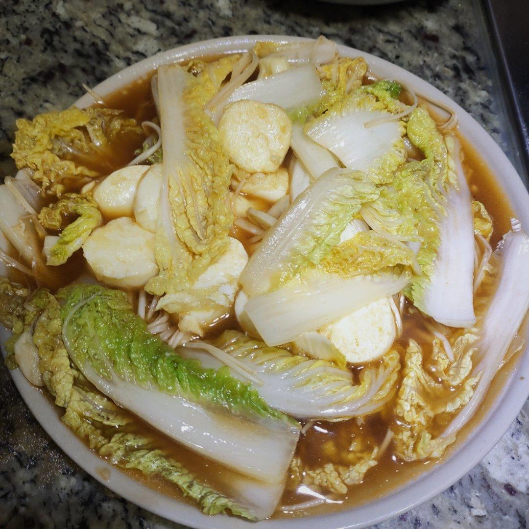 金针菇烧日本豆腐