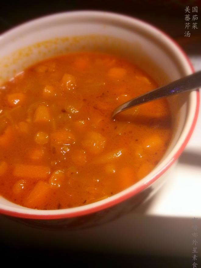 美国番茄芹菜汤的做法