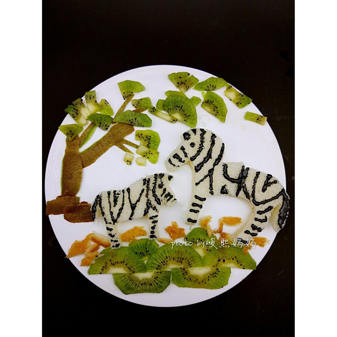 教你做下午DIY小点心斑马吐司