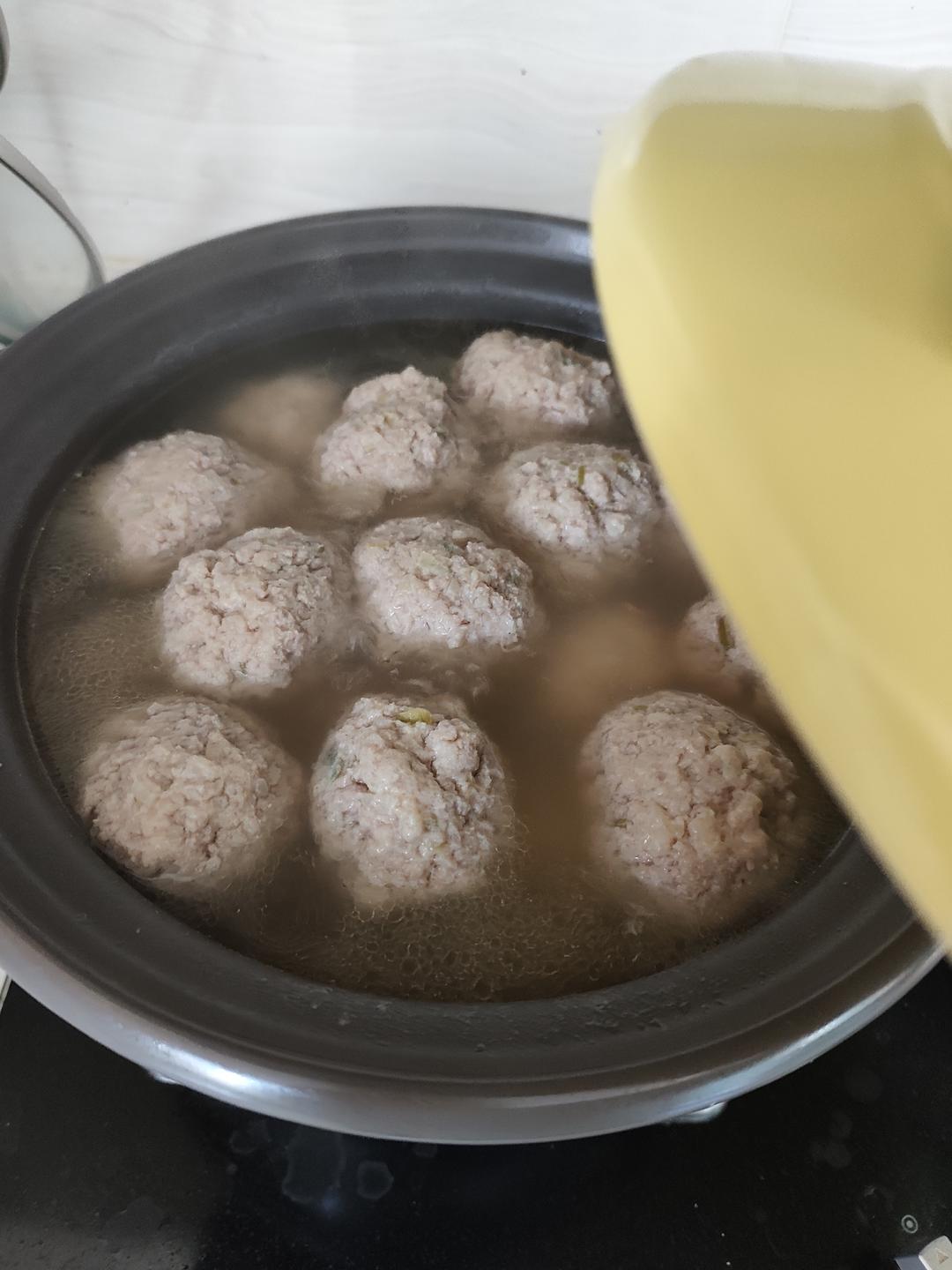 最好吃的扬州狮子头