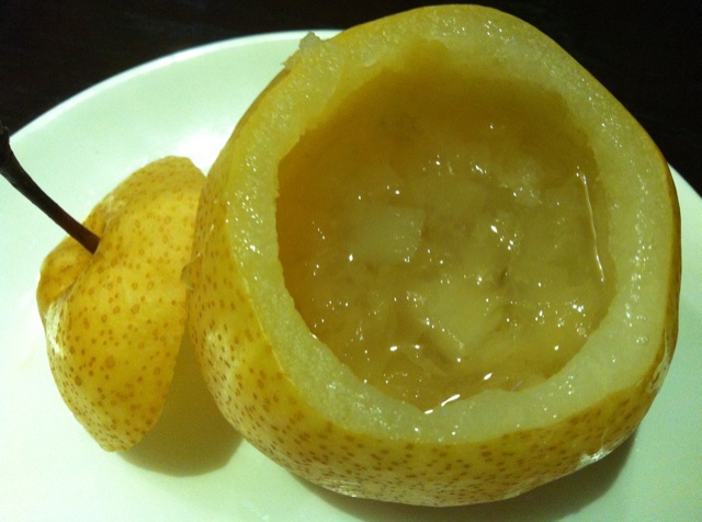 冰糖炖梨