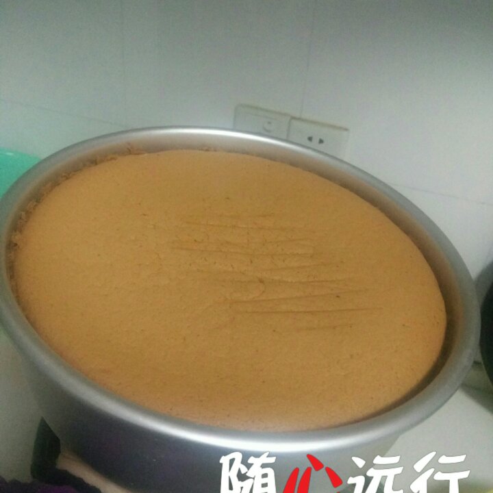 超好记八寸戚风蛋糕（后蛋法）