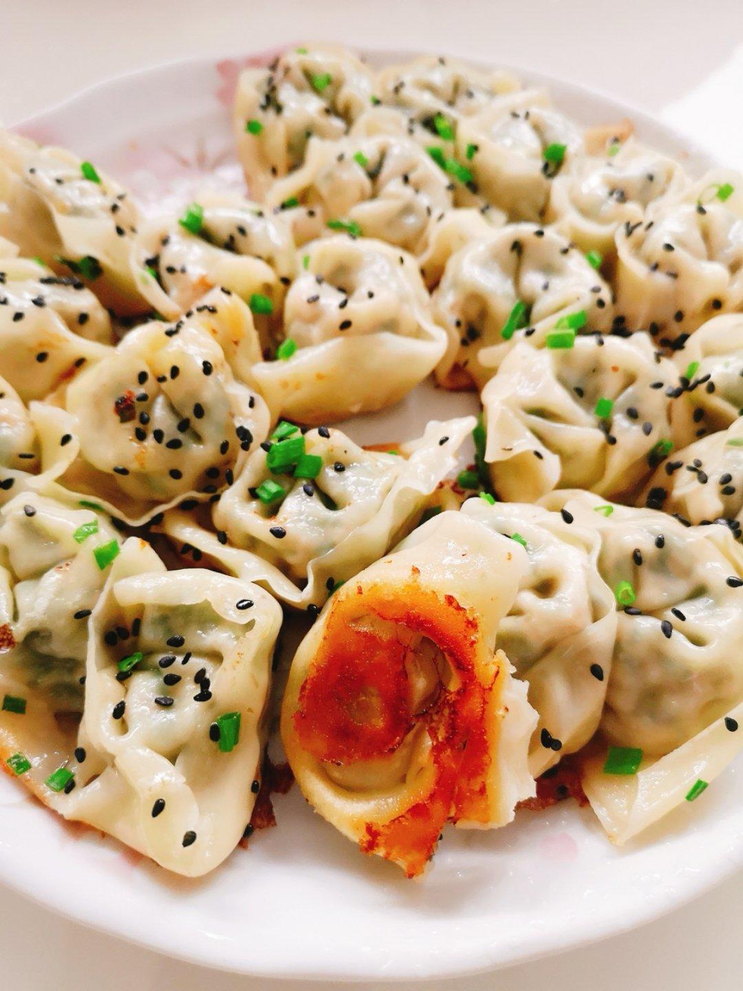 水煎上海大馄饨