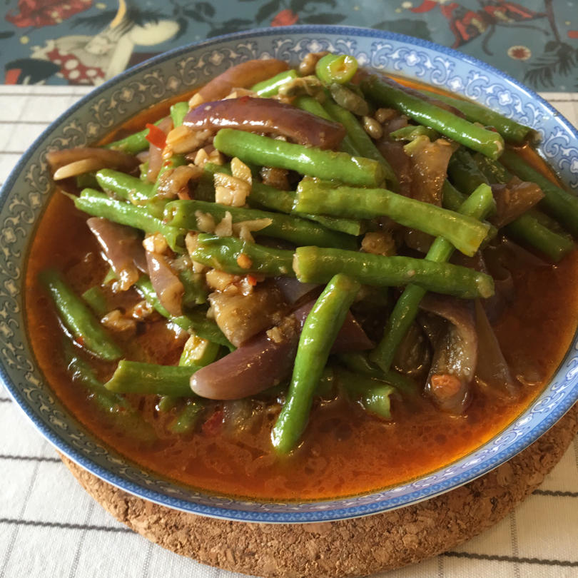 茄子豆角