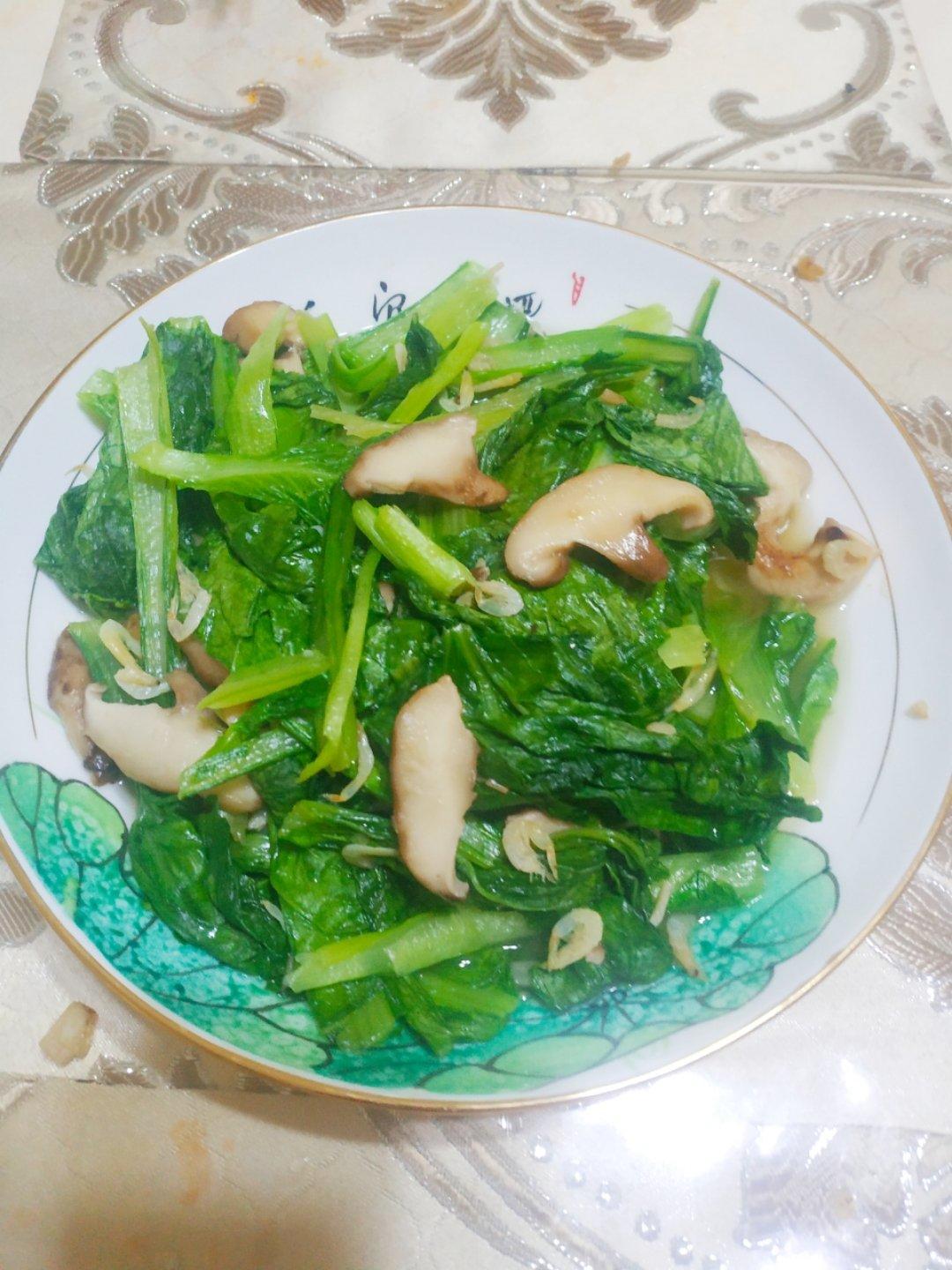 虾皮香菇小白菜