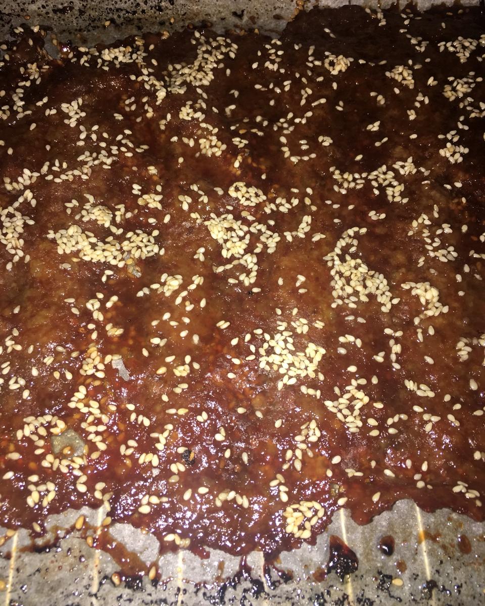 蜜汁猪肉脯（烤箱版）