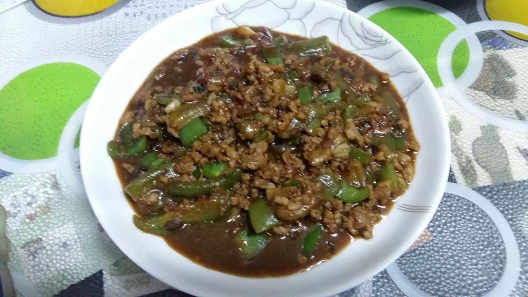 红烧肉沫茄子