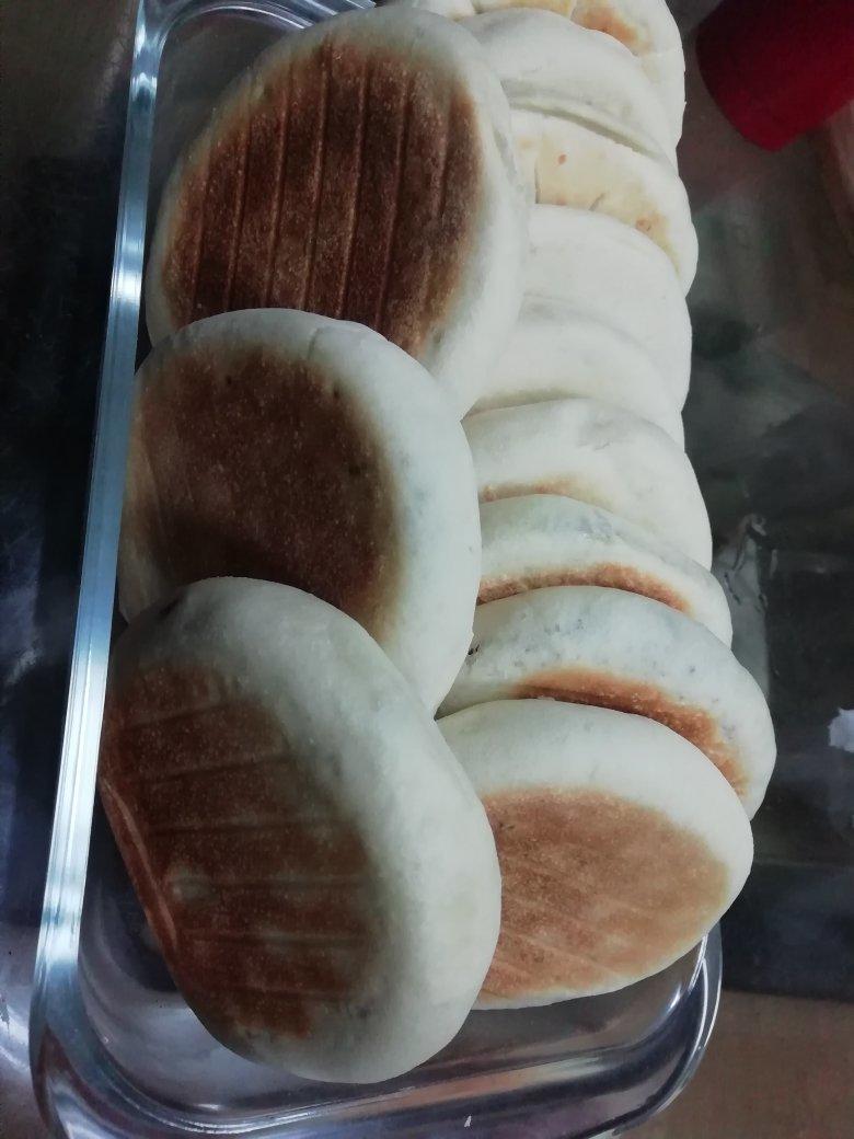 黑芝麻红糖饼